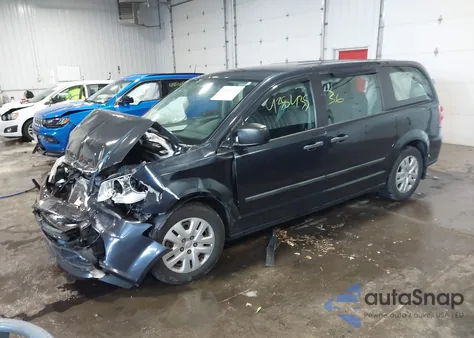 2013 Dodge Grand Caravan American Value Pkg from USA, damaged, VIN 2C4RDGBG3DR768999